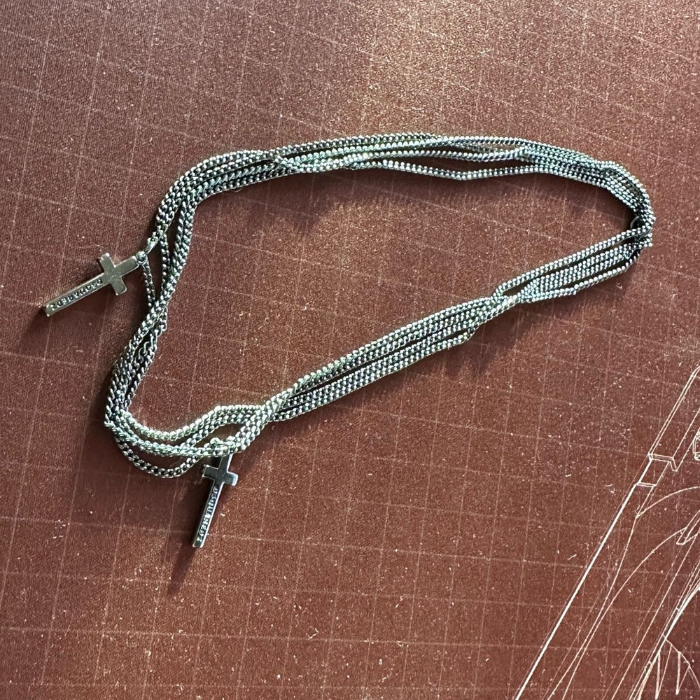 DSquared2 cross necklace